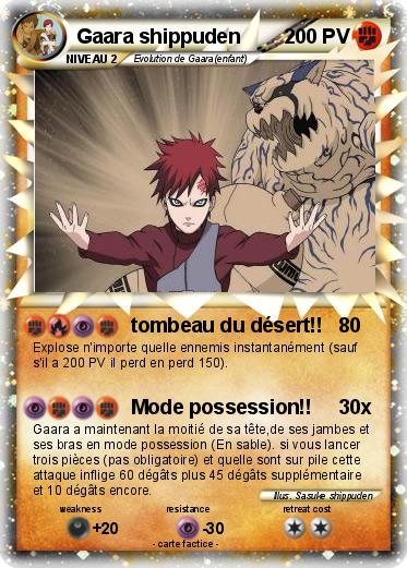 Pokemon Gaara shippuden