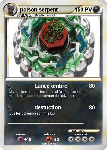 Pokemon poison serpent