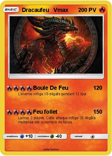 Pokemon Dracaufeu   Vmax