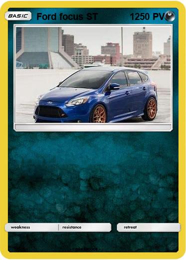 Pokemon Ford focus ST