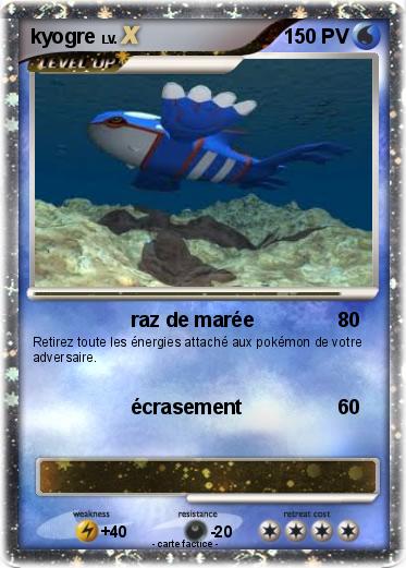Pokemon kyogre