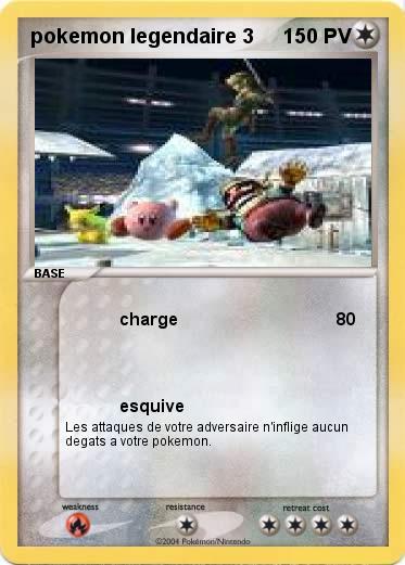 Pokemon pokemon legendaire 3