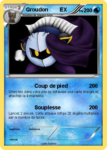 Pokemon Groudon        EX