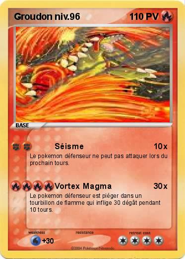 Pokemon Groudon niv.96