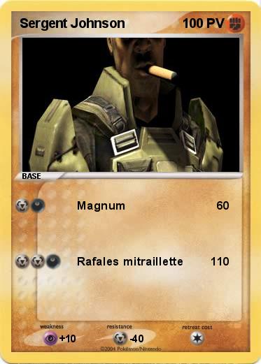 Pokemon Sergent Johnson