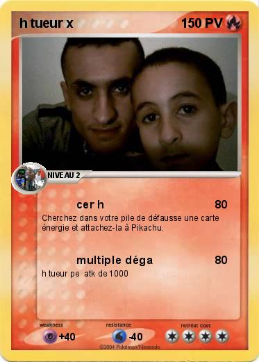 Pokemon h tueur x