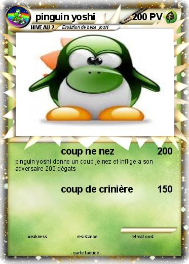 Pokemon pinguin yoshi