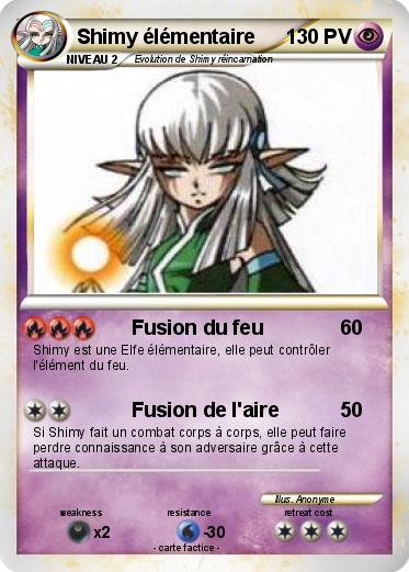 Pokemon Shimy élémentaire