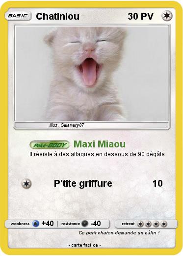 Pokemon Chatiniou