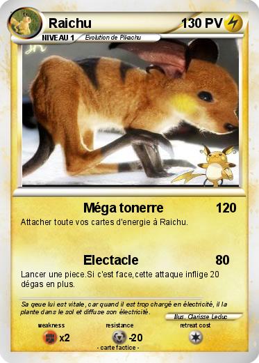 Pokemon Raichu