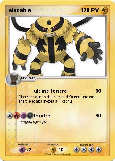 Pokemon elecable