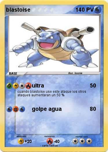 Pokemon blastoise