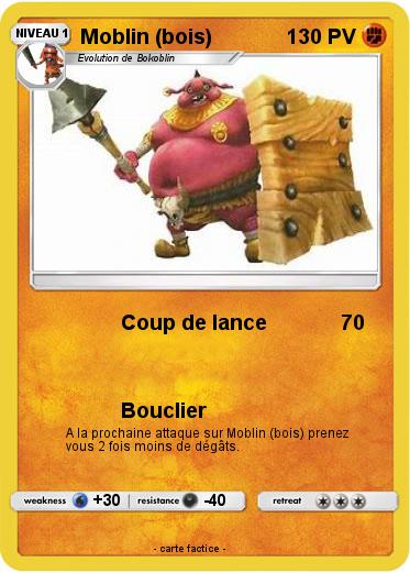 Pokemon Moblin (bois)