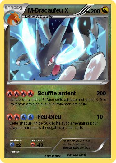 Pokemon M-Dracaufeu X