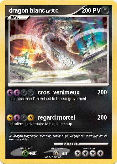 Pokemon dragon blanc