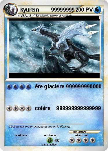 Pokemon kyurem        99999999