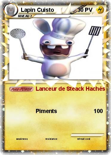 Pokemon Lapin Cuisto