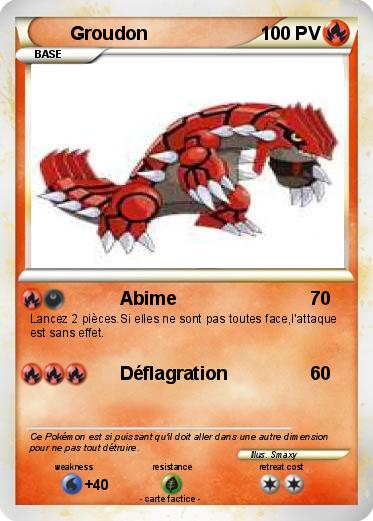 Pokemon Groudon