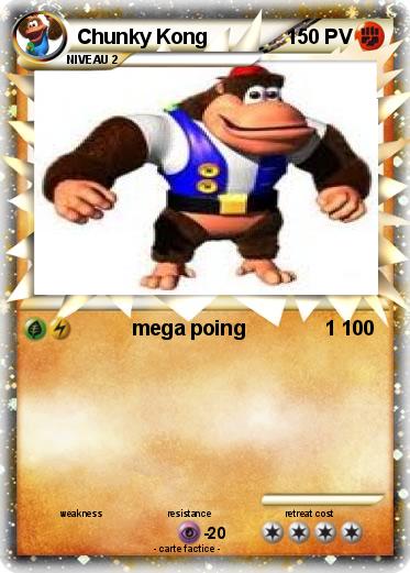 Pokemon Chunky Kong