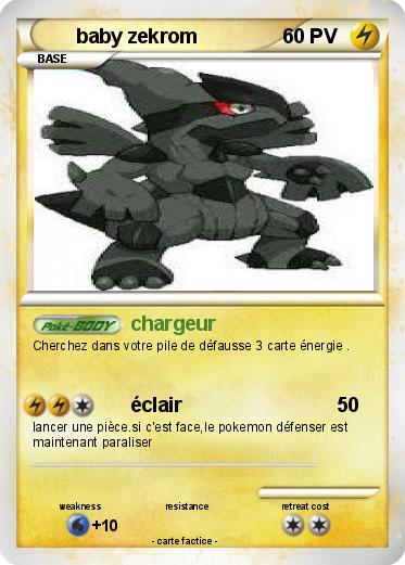 Pokemon baby zekrom