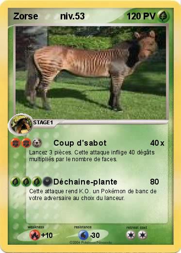 Pokemon Zorse         niv.53