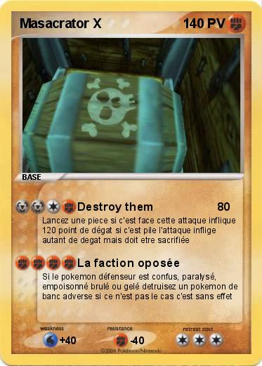 Pokemon Masacrator X    