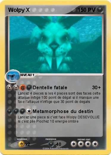 Pokemon Wolpy X
