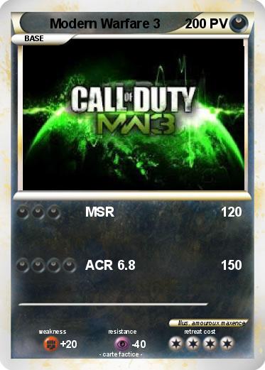 Pokemon Modern Warfare 3