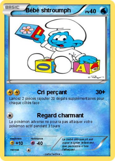 Pokemon Bébé shtroumph