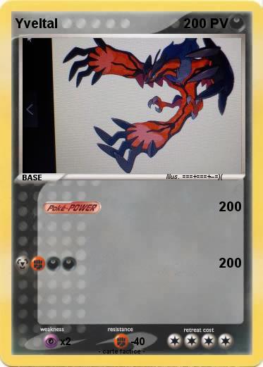 Pokemon Yveltal