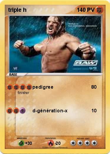 Pokemon triple h