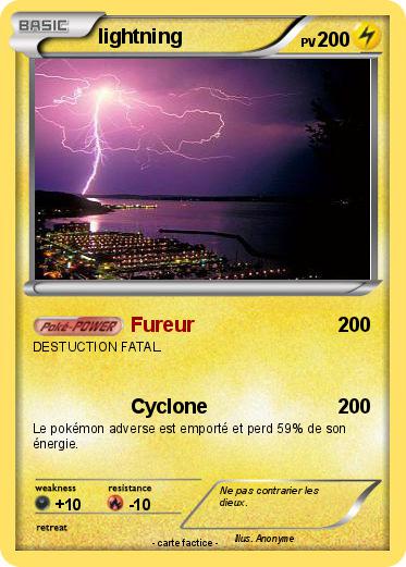 Pokemon lightning