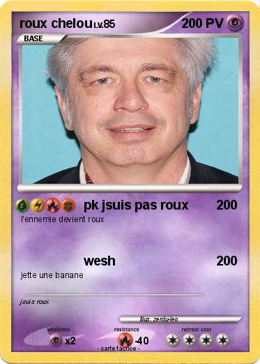 Pokemon roux chelou