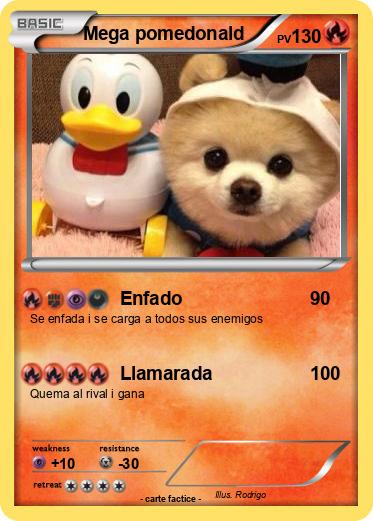Pokemon Mega pomedonald