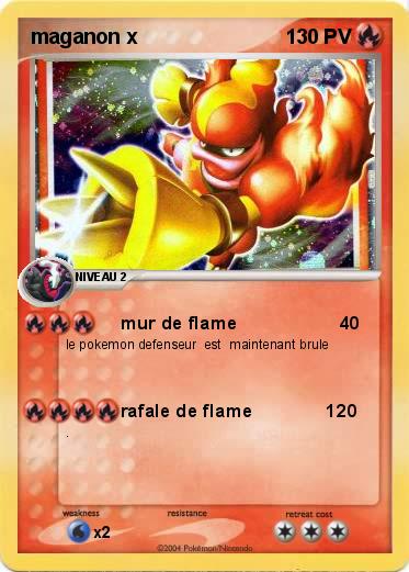 Pokemon maganon x