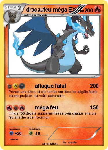 Pokemon dracaufeu méga EX