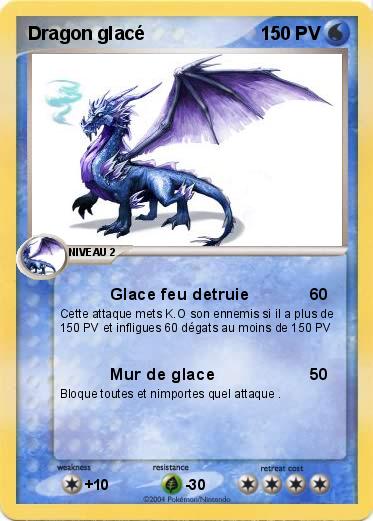 Pokemon Dragon glacé