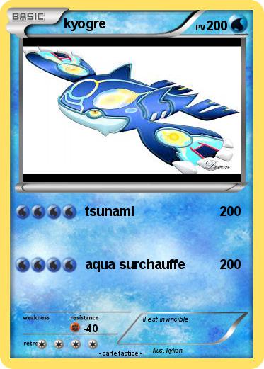 Pokemon kyogre