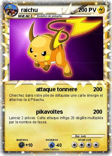 Pokemon raichu