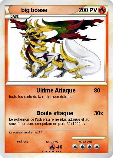 Pokemon big bosse