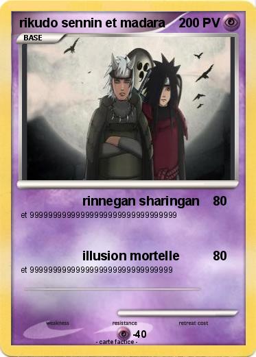 Pokemon rikudo sennin et madara