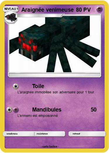 Pokemon Araignée venimeuse