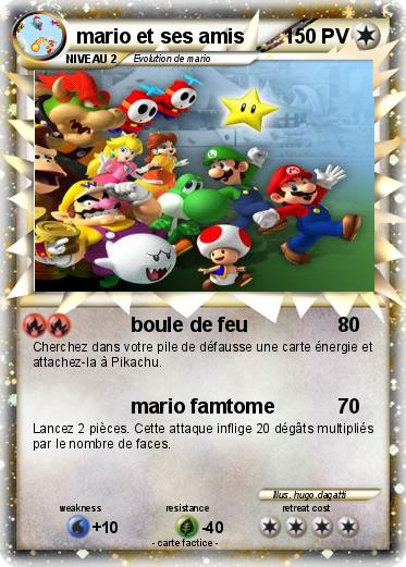 Pokemon mario et ses amis