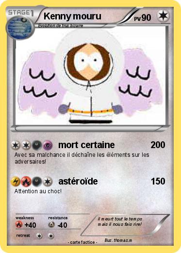 Pokemon Kenny mouru
