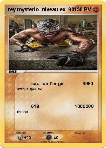 Pokemon rey mysterio  niveau ex  90