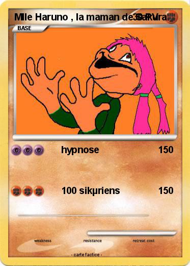 Pokemon Mlle Haruno , la maman de Sakura