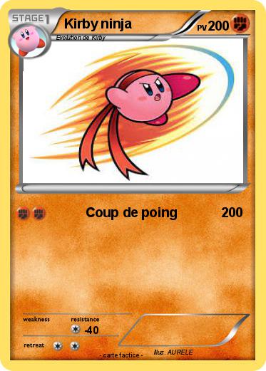 Pokemon Kirby ninja