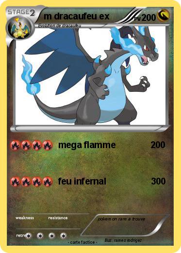 Pokemon m dracaufeu ex