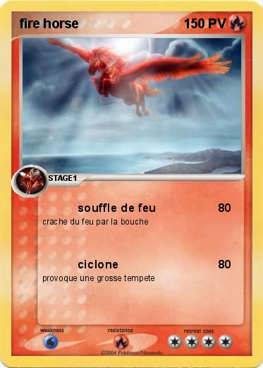 Pokemon fire horse