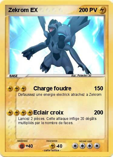 Pokemon Zekrom EX